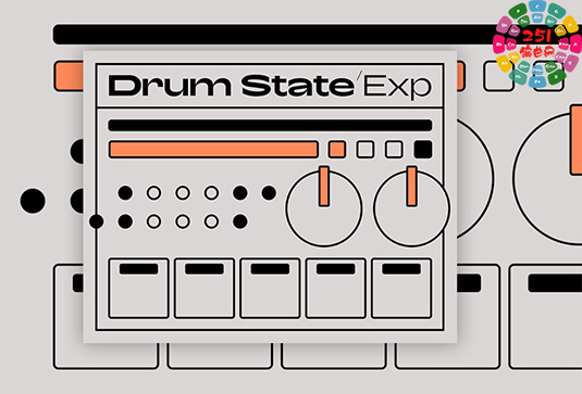 鼓机拓展采样包 Native Instruments Drum State Akai Standalone WAV XPM-251编曲网