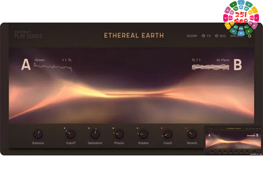 缥缈地球氛围音色 Native Instruments Ethereal Earth-251编曲网