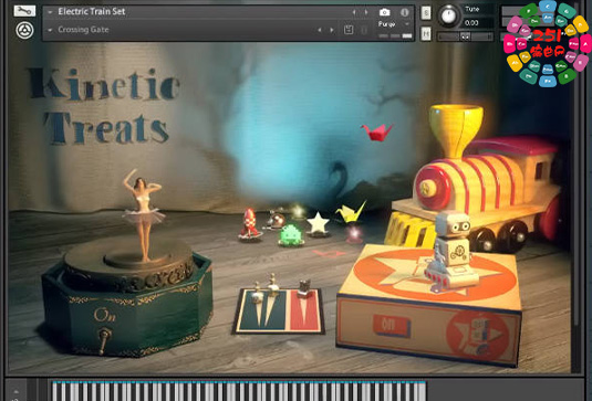 芭苗音乐盒音源 Native Instruments Kinetic Treats-251编曲网
