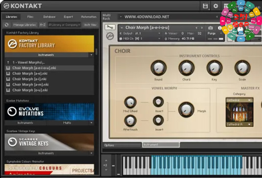 原厂音色库 Native Instruments Kontakt Factory Library v1.3.0-251编曲网