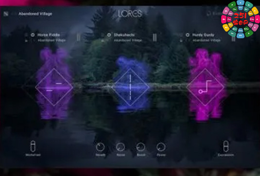 电影气氛铺底音色 Native Instruments Lores-251编曲网