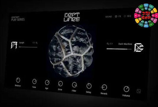 电子嘻哈综合音色 Native Instruments Play Series DEFT LINES v2.0.0-251编曲网