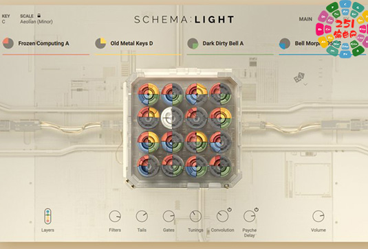 旋律音阶氛围音色 Native Instruments Schema Light v1.0.2-251编曲网