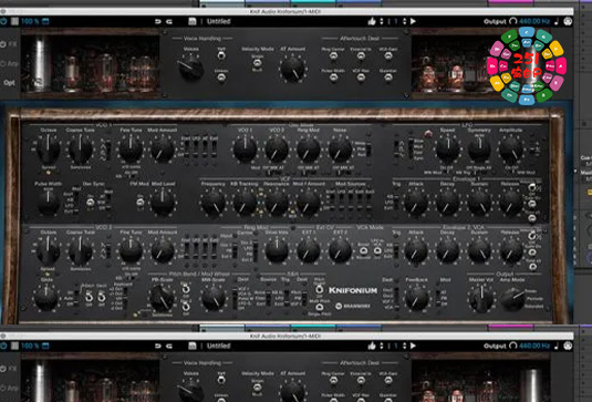 模拟合成器 Plugin Alliance Knif Audio Knifonium v1.4.1 R2 R2R Win-251编曲网