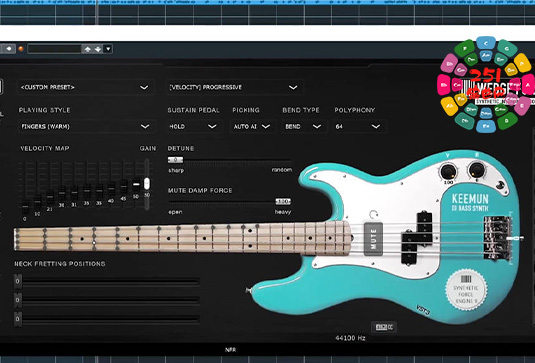 虚拟贝司音源 Plugin Alliance WEDGE FORCE Keemun v1.1.2 R2R Win-251编曲网