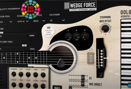 虚拟木吉他 Plugin Alliance WEDGE FORCE Oolong v1.1.2 R2R Win-251编曲网