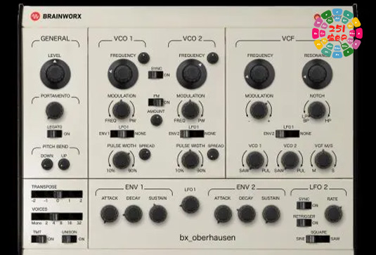 模拟合成器 Plugin Alliance bx_oberhausen v1.6.1 Win-251编曲网