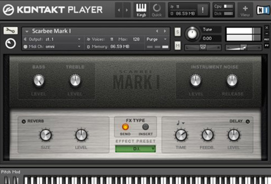 经典电钢琴 Native Instruments Scarbee Mark I v1.4.0-251编曲网