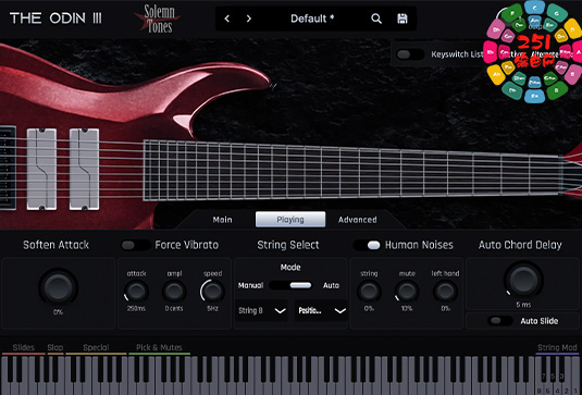 虚拟电吉他音源 Solemn Tones Odin III Win-251编曲网