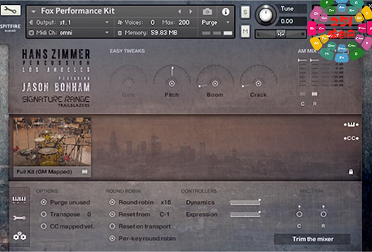 洛杉矶汉斯·季默鼓打击乐 Spitfire Audio HZ02 Hans Zimmer Percussion Los Angeles-251编曲网