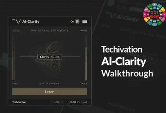 人工智能动态共振抑制插件 Techivation AI-Clarity v1.0.0-251编曲网