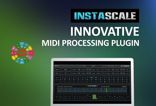 MIDI音阶处理器插件 WAProduction Instascale v1.1.6 TC Win-251编曲网