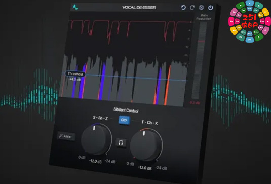 智能齿音消除器 Antares Vocal De-Esser v1.0 CE Win-251编曲网