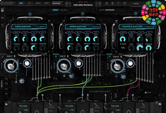 电子合成器 Auddict Hexeract v1.1.2 MOCHA Win-251编曲网