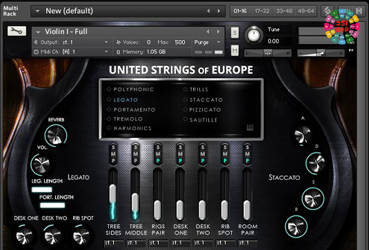 低音提琴 Auddict United Strings of Europe Basses-251编曲网