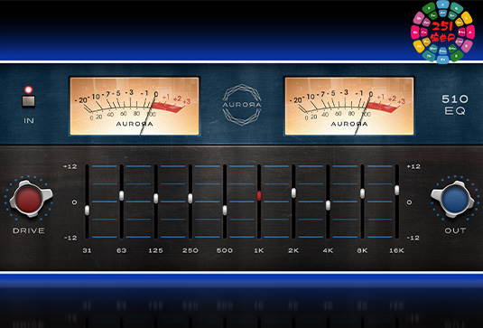 数字均衡效果器 Aurora DSP EQ510 v1.0.0-251编曲网