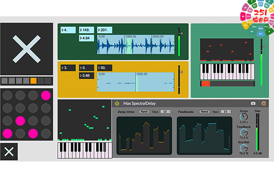 可视化音乐编程软件 Cycling 74 Max 8.6.4 incl RNBO MacOS-HCiSO-251编曲网