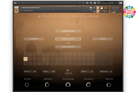 中东沙-卡曼 Evolution Series World Colors Shah Kaman-251编曲网