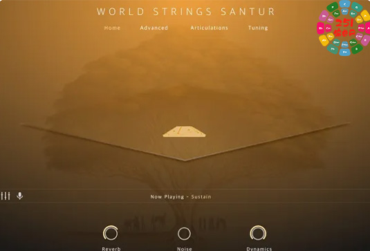 波斯桑图尔琴 Evolution Series World Strings Santur-251编曲网