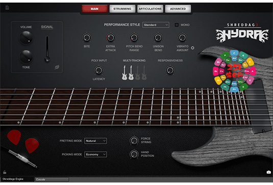 8 弦吉他音色库 Impact Soundworks Shreddage 3.5 Hydra v2.0.3-251编曲网