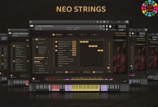 现代弦乐独奏 Insanity Samples Neo Strings v4.0.3-251编曲网