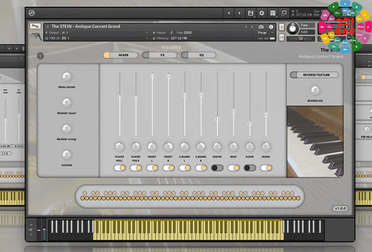 施坦威 B 型古董钢琴 Insanity Samples The Stein Antique Concert Grand-251编曲网