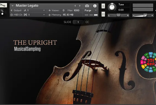 原声贝斯音色库 Musical Sampling The Upright-251编曲网