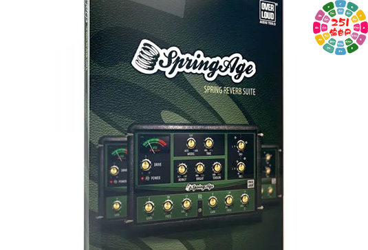 弹簧混响效果器 Overloud SpringAge v1.5.6 TC Win-251编曲网