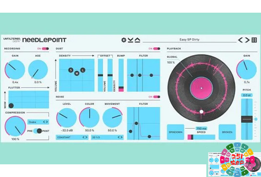 黑胶仿真效果器 Plugin Alliance Unfiltered Audio Needlepoint v1.0.6 TC Win-251编曲网