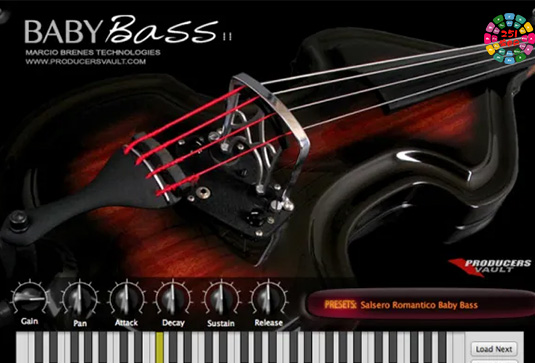 虚拟贝司音源插件 Producers Vault Baby Bass v2.8.4 MacOS-251编曲网