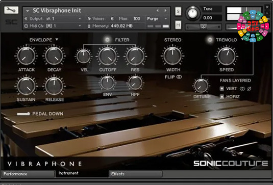 电颤琴音色 Soniccouture Vibraphone v2.2-251编曲网