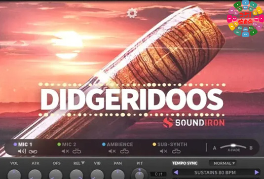 迪吉里杜管音色库 Soundiron Didgeridoos-251编曲网