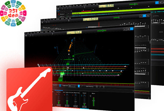 电吉他曲谱辅助练习软件 ToneLib Jam v4.7.8 R2R-251编曲网