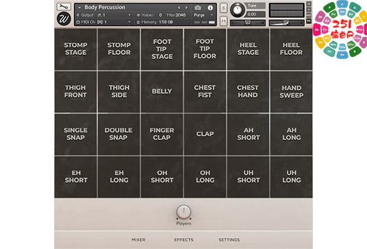 身体打击乐音色 Wavesfactory Body Percussion-251编曲网