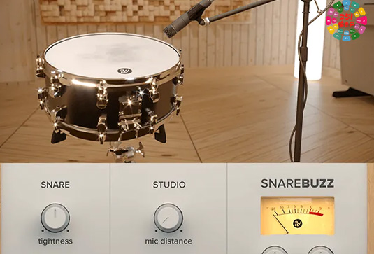免费的军鼓共鸣模拟效果器 Wavesfactory SnareBuzz-251编曲网