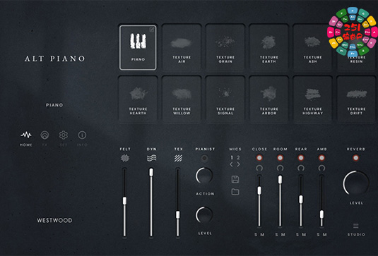 直立式特色古钢琴 Westwood Instruments ALT PIANO v2.0-251编曲网