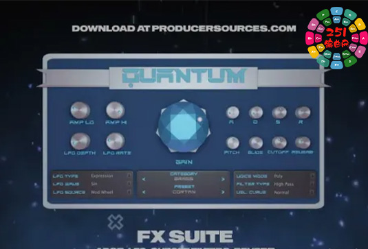 虚拟综合乐器音源 Al Amin Quantum VSTi-251编曲网