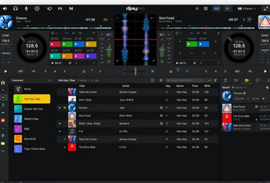 苹果DJ音乐制作软件 Algoriddim djay Pro v5.2.3 MacOS-251编曲网