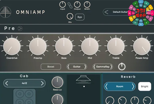 吉他贝斯放大器 Arboreal Audio OmniAmp v1.0.2 R2R Win-251编曲网