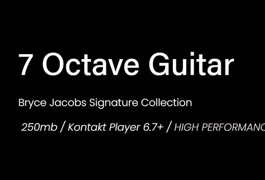 电影氛围吉他音色 Audio Ollie Bryce Jacobs 7 Octave Guitar-251编曲网