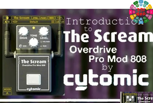 模拟踏板失真插件 Cytomic The Scream v1.2.1 R2R Win-251编曲网