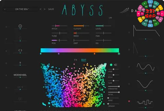 创意视觉合成器 Dawesome Abyss v1.3.2-251编曲网