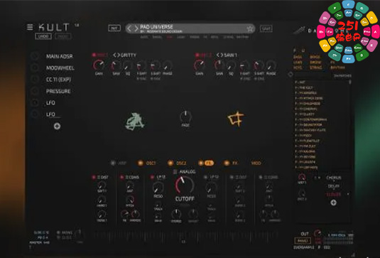 电影合成器 Dawesome Kult v1.18-251编曲网