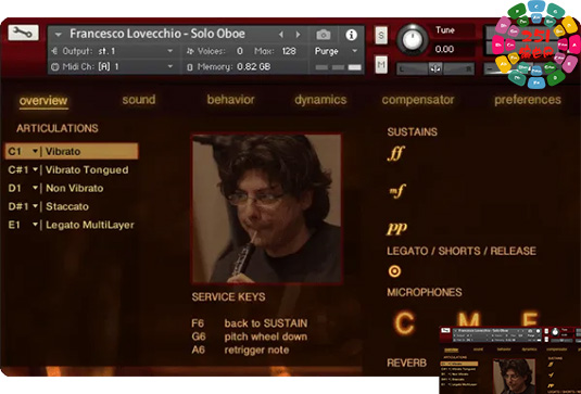 双簧管独奏音色库 Fluffy Audio Francesco Lovecchio Solo Oboe-251编曲网
