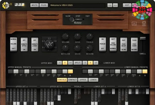 模拟管风琴 Genuine Soundware VB3-II v2.3.0 R2R Win-251编曲网