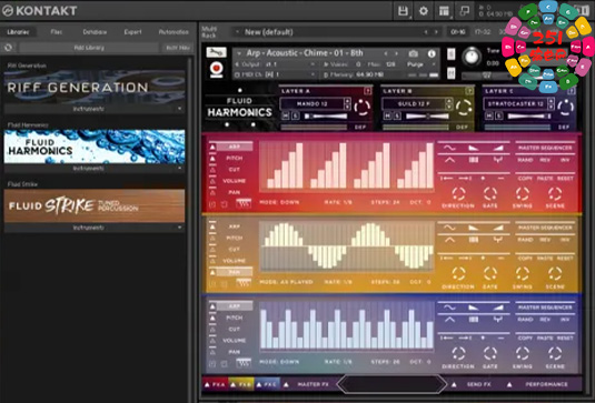 吉他泛音氛围音色库 In Session Audio Fluid Harmonics-251编曲网