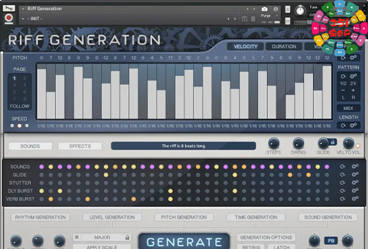 旋律和节奏即兴MIDI音源 In Session Audio Riff Generation 1.5-251编曲网