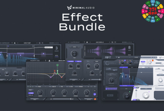 创意混音效果插件套装 Minimal Audio Effects Bundle v2024.8 TCD Win （包含Cluster.Delay Flex.Chorus Fuse.Compressor Hybrid.Filter Morph.EQ Rift Ripple.Phaser Swarm.Reverb）-251编曲网