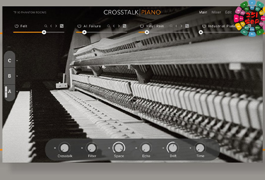 深情立式钢琴 Native Instruments Crosstalk Piano-251编曲网