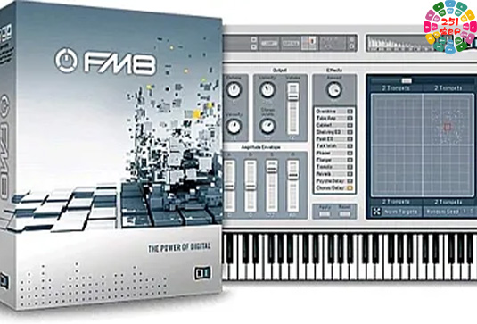 经典调频合成器 Native Instruments FM8 v1.4.6-251编曲网